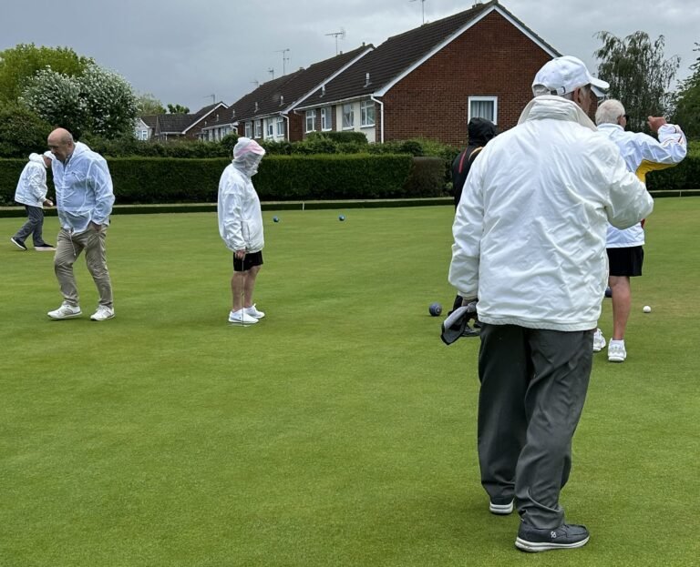 Pushing on through the rain on Thursday 4th June.